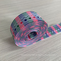 Wholesale high quality jacquard fashion polyester ribbon